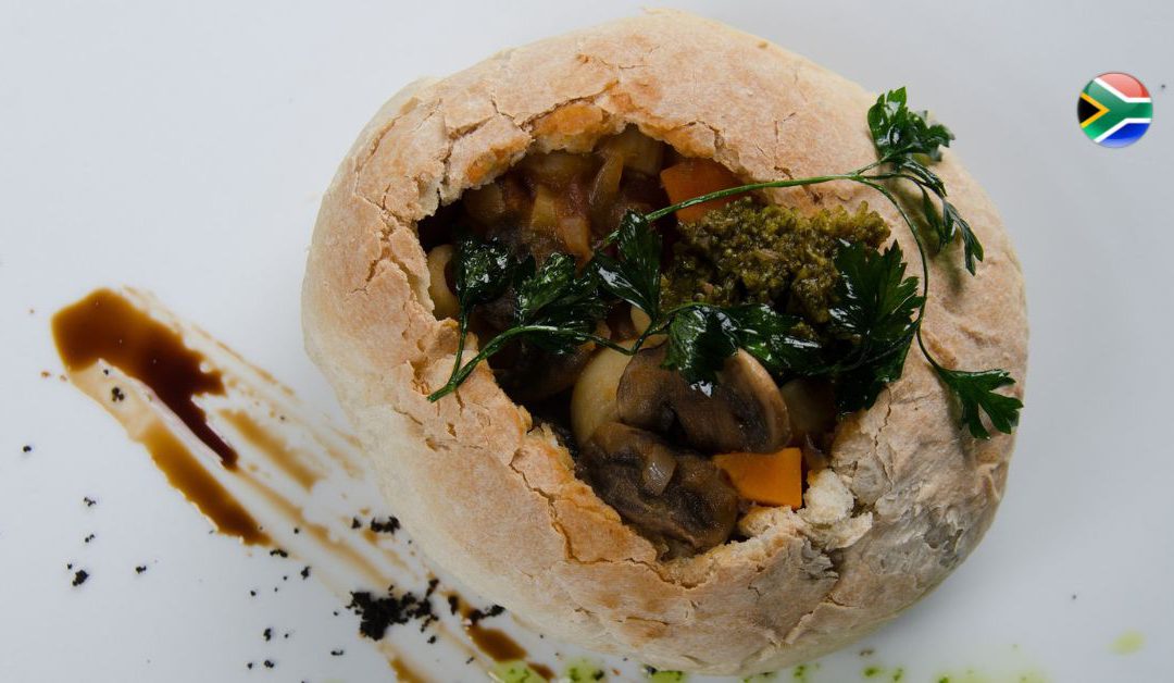 Vegetable bunny chow
